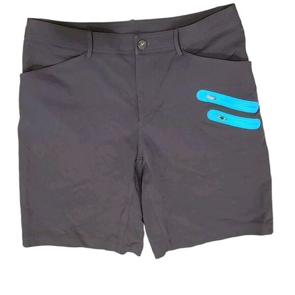 Lululemon Men's Gray Soot Commute Performance Stretch Shorts Active M7359S | 38 - Picture 2 of 11